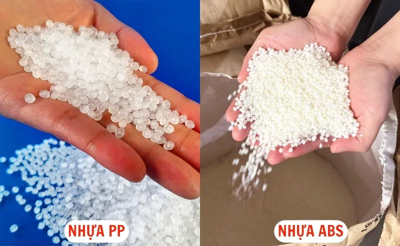 Nhựa ABS và PP khác nhau gì?