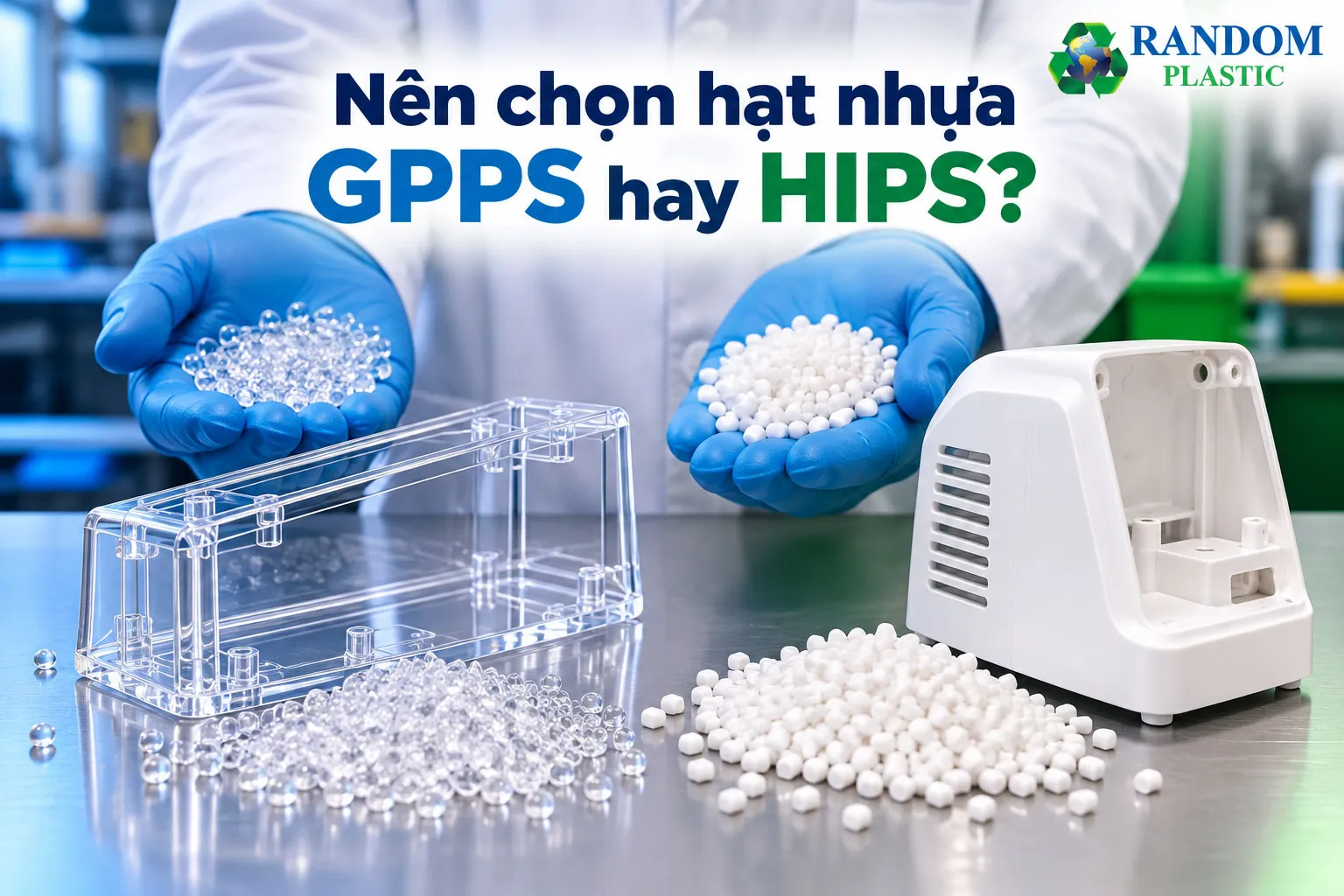 Chọn hạt nhựa GPPS hay HIPS cần dựa trên yêu cầu cụ thể của sản phẩm và quy trình sản xuất.