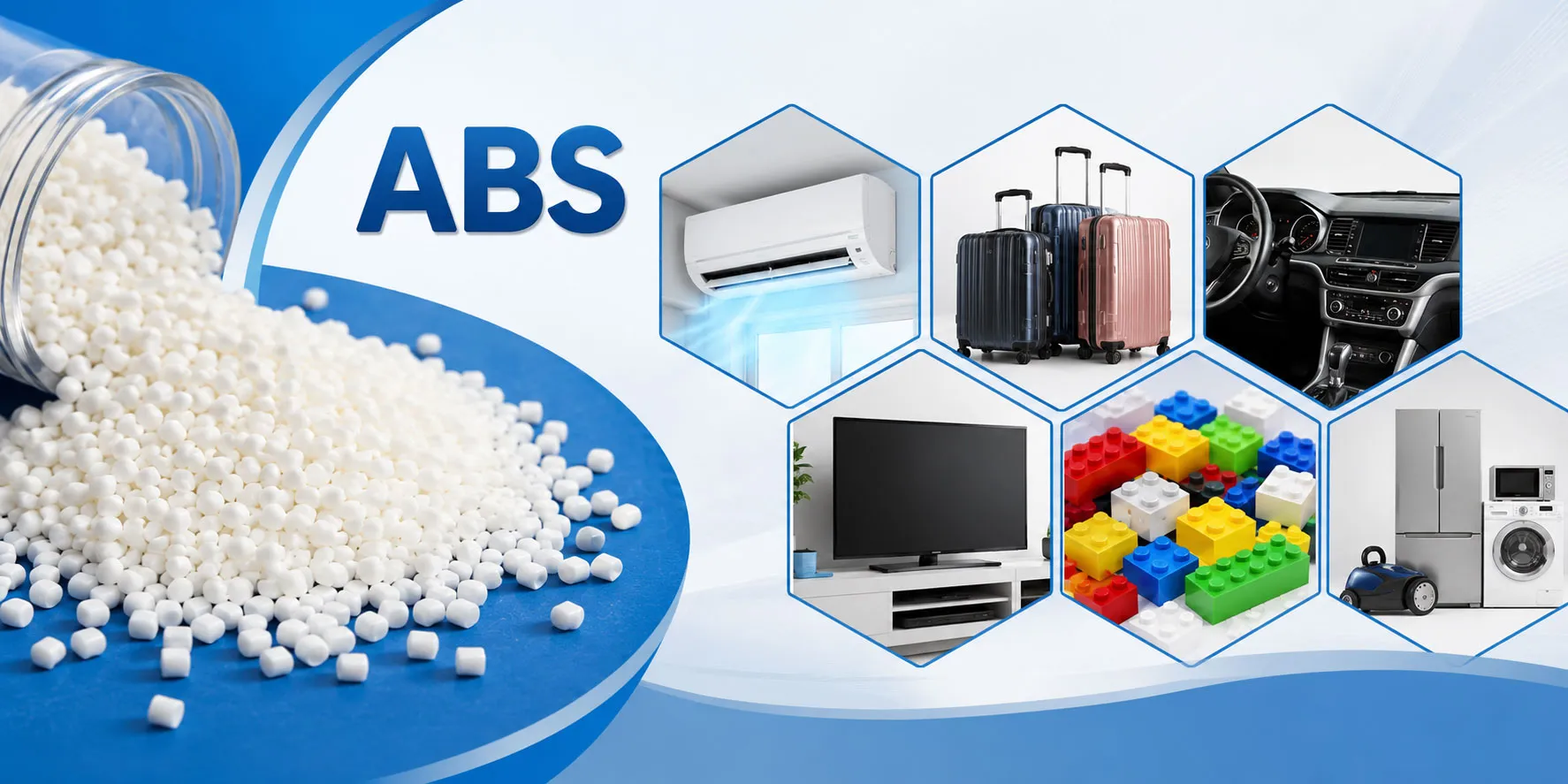 Random Plastic cung cấp đa dạng hạt nhựa ABS.