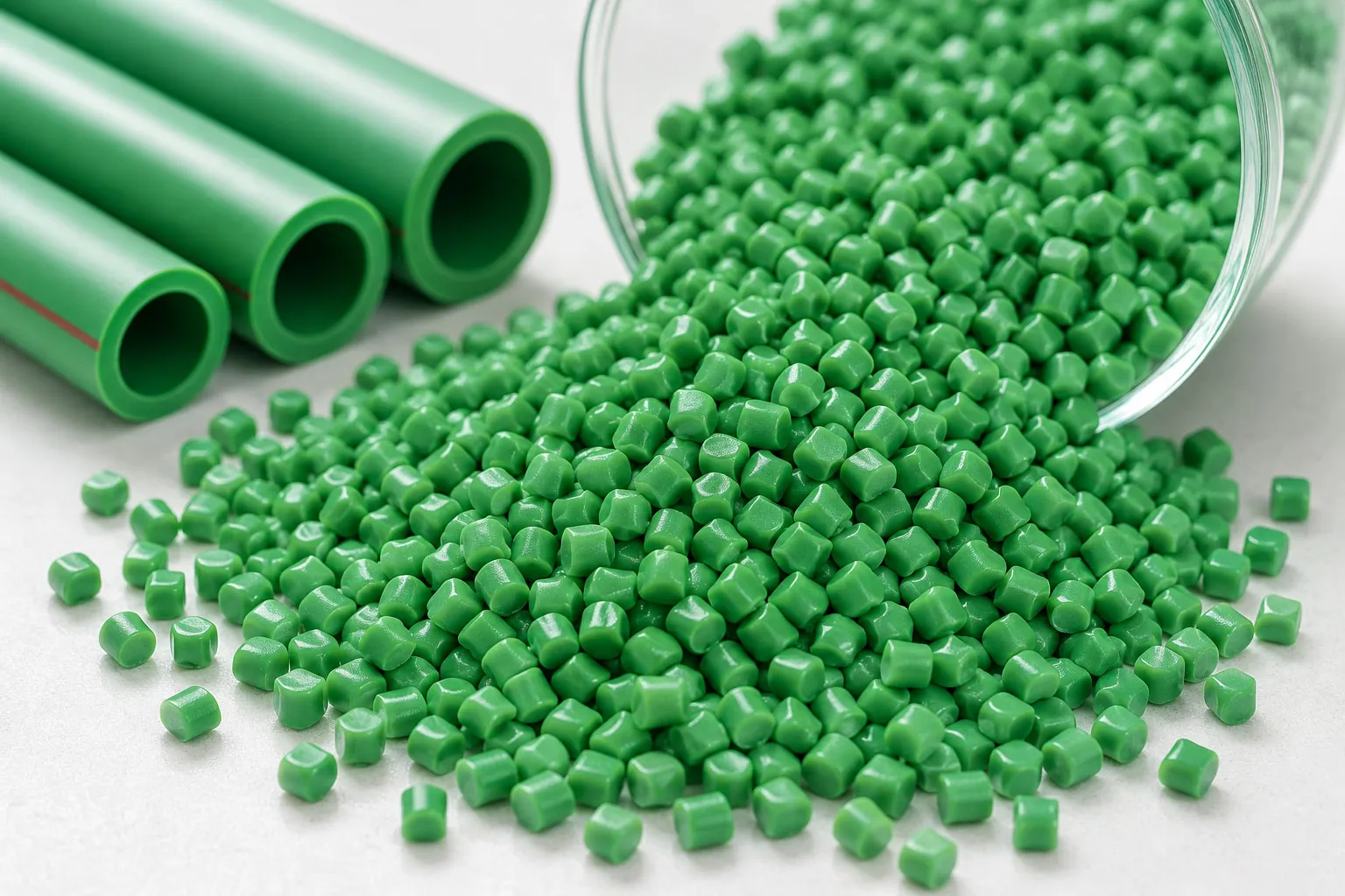 Hạt nhựa PPR là một loại nhựa nhiệt dẻo thuộc nhóm Polypropylene.
