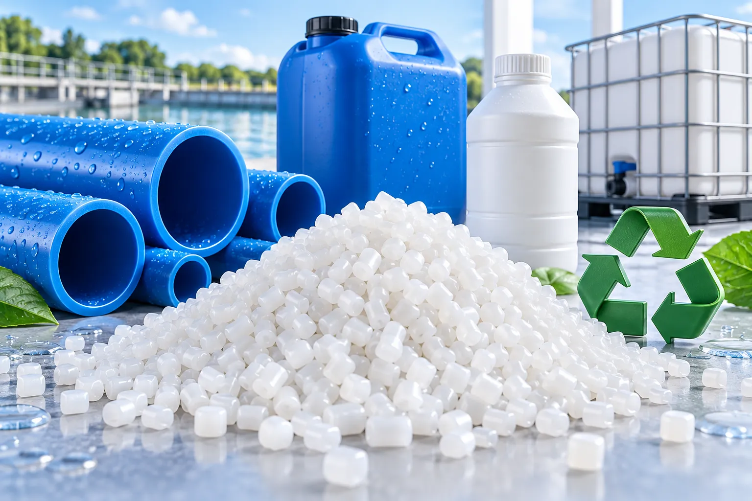 Hạt nhựa HDPE được ứng dụng trong nhiều lĩnh vực khác nhau.