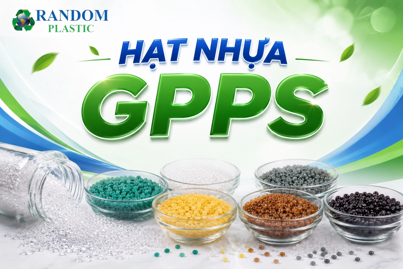 Hạt nhựa GPPS là gì? Ứng dụng thực tế trong sản xuất