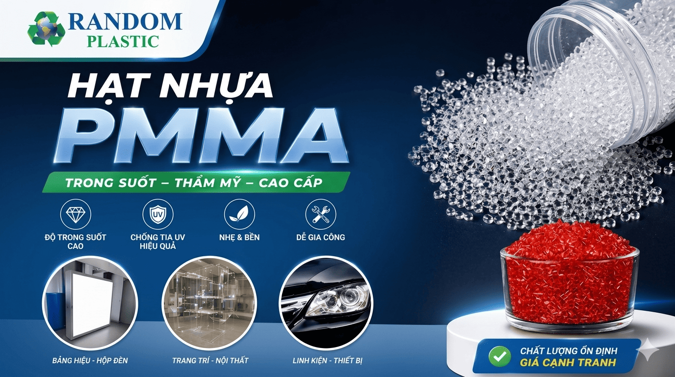 Hạt nhựa PMMA là gì? Sự thật về mica bạn nên biết