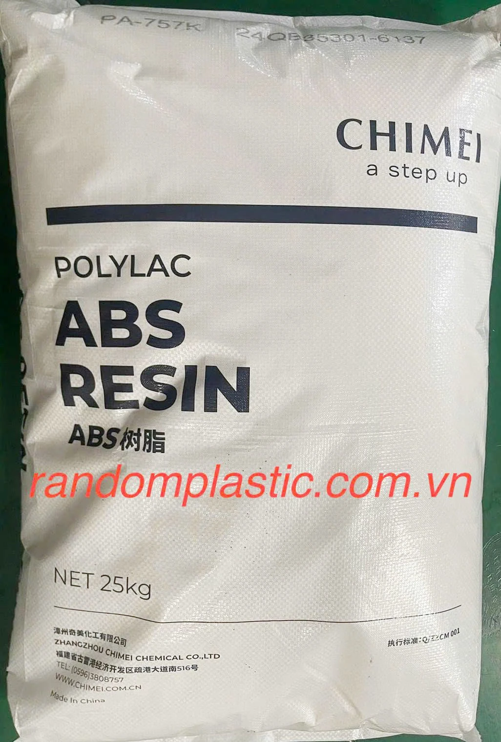 Hạt nhựa nguyên sinh ABS PA757K