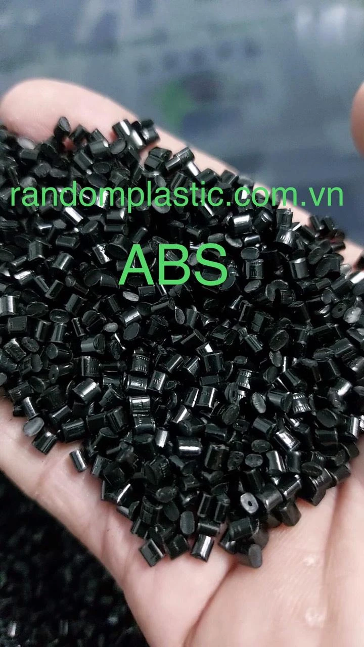 Hạt nhựa tái sinh ABS màu đen