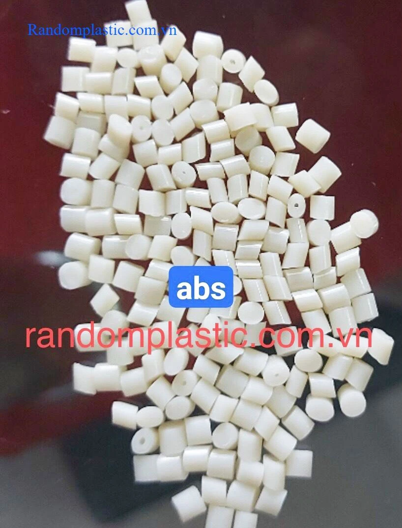Hạt nhựa tái sinh ABS màu mỡ gà
