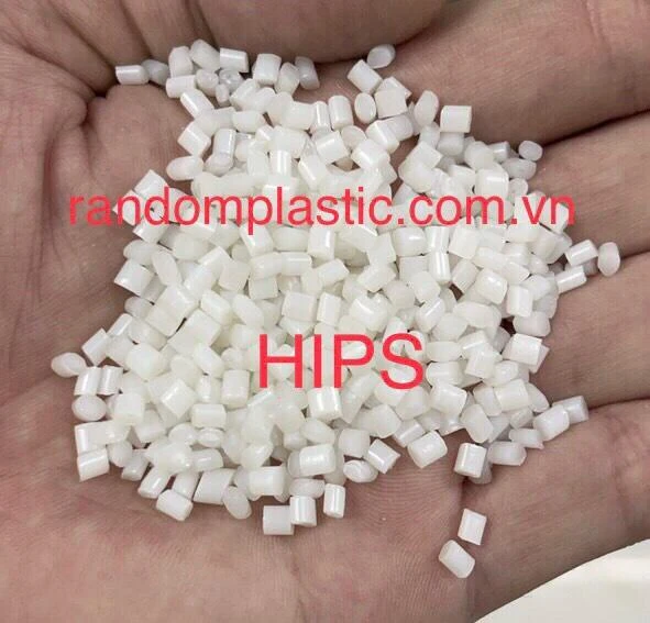 Hạt nhựa tái sinh Hips màu sứ