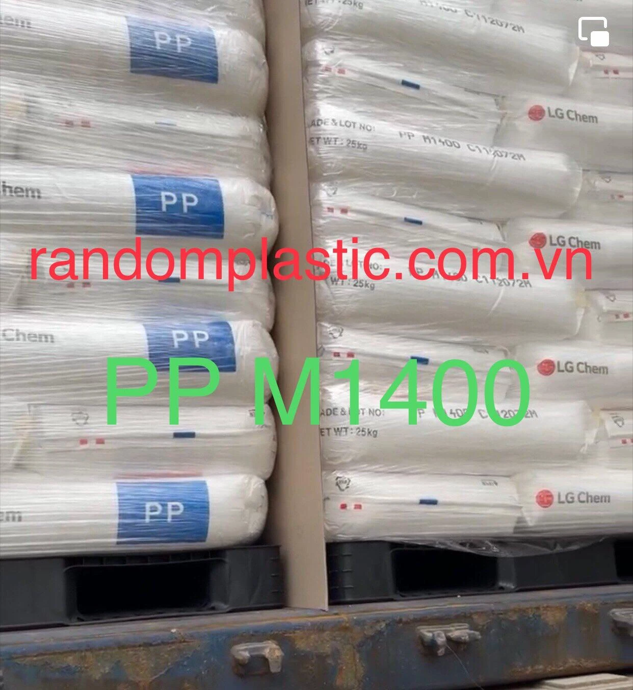 Hạt nhựa nguyên sinh PP M1400