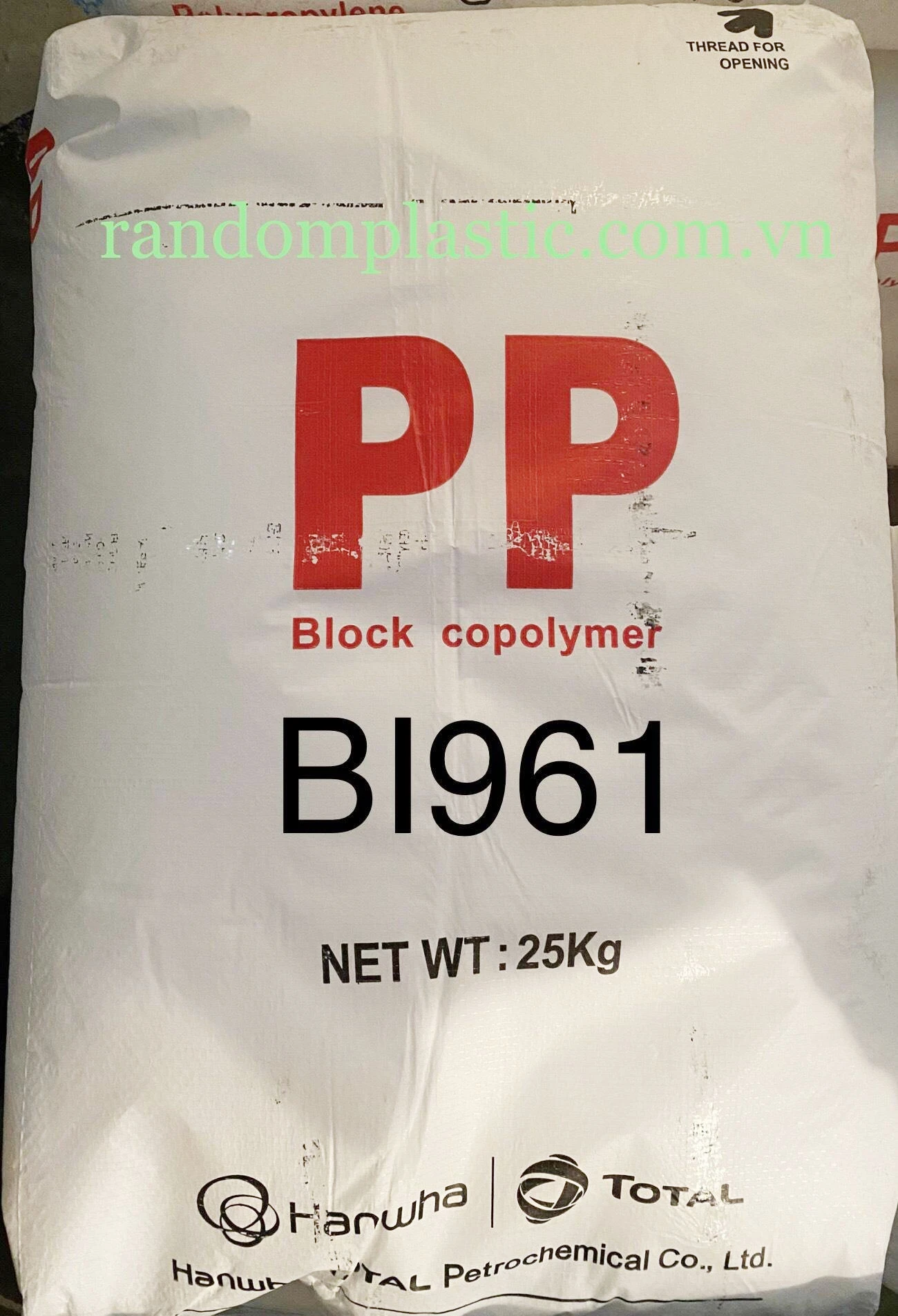 Hạt nhựa nguyên sinh PP BI961