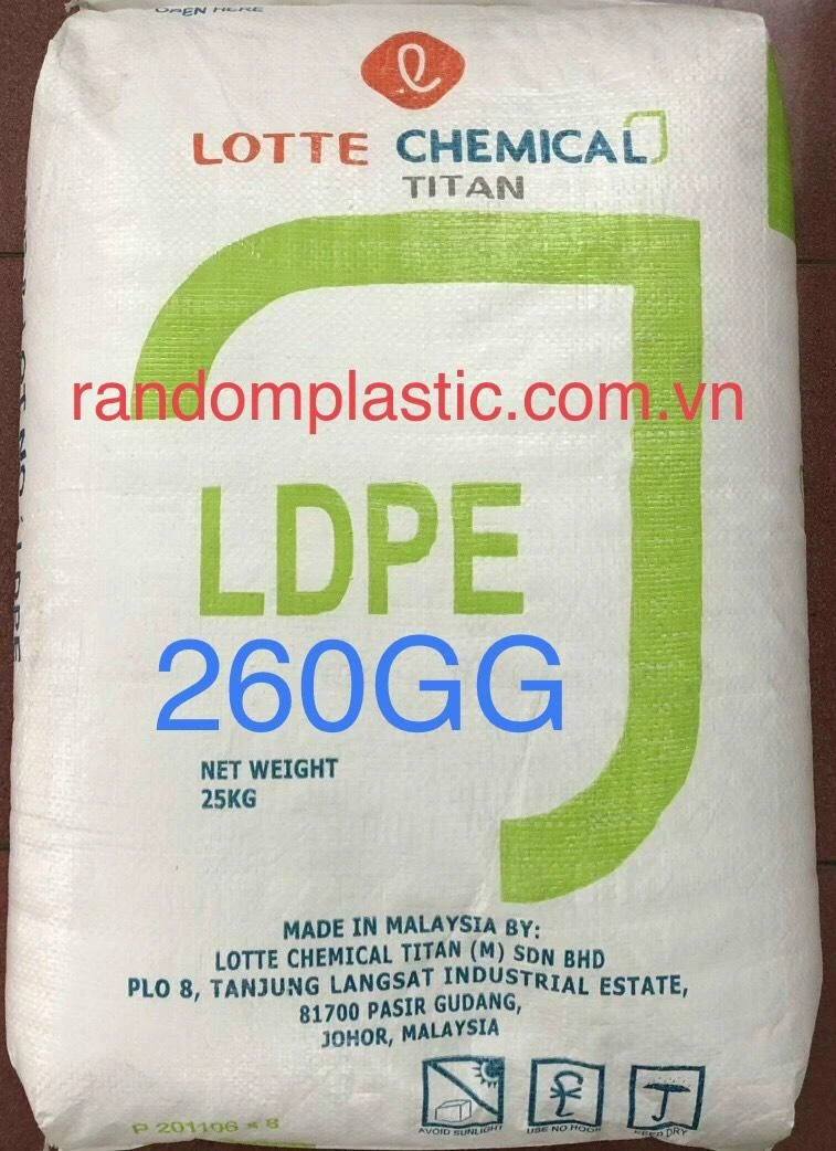 Hat nhựa nguyên sinh LDPE 260GG