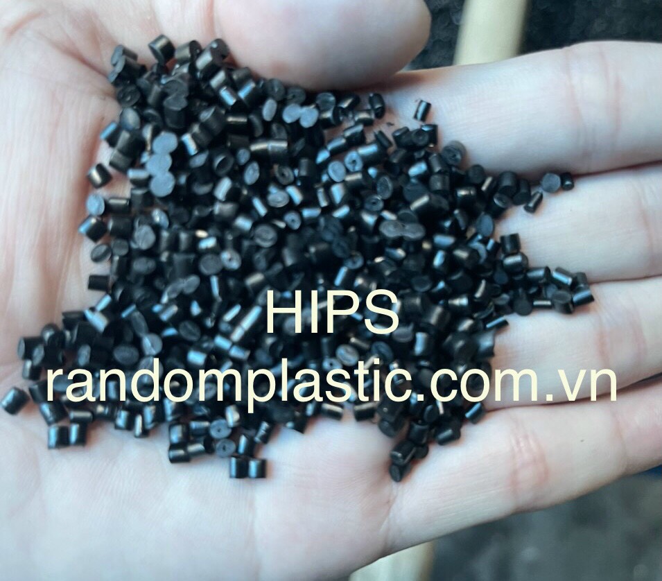 Hạt nhựa tái sinh HIPS màu đen