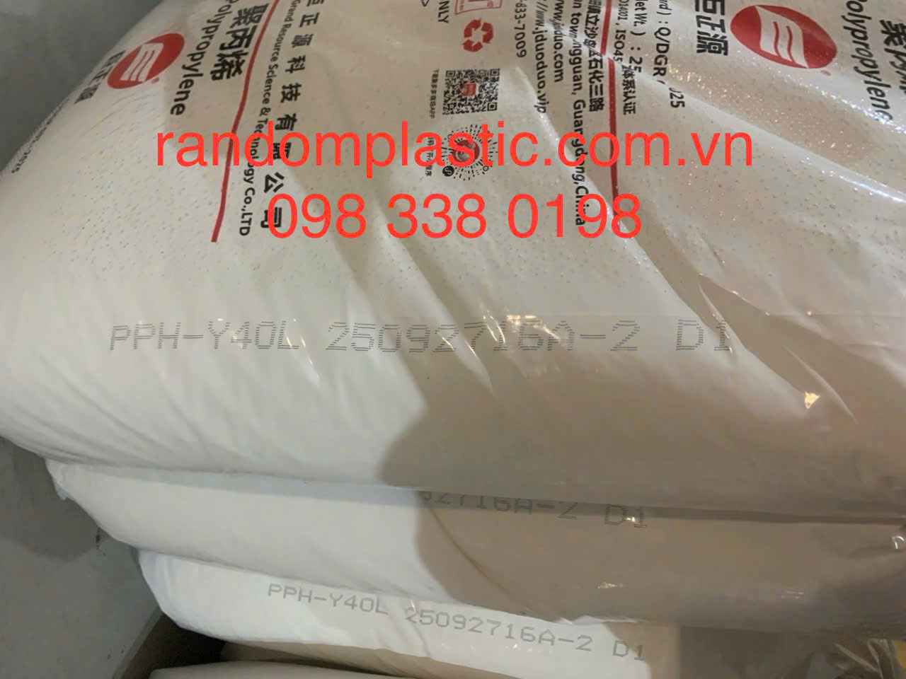 Hạt nhựa nguyên sinh PP PPH-Y40L